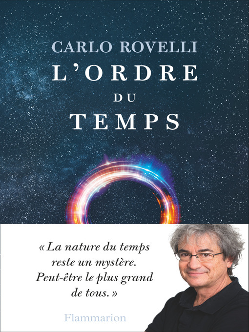Title details for L'Ordre du temps by Carlo Rovelli - Wait list